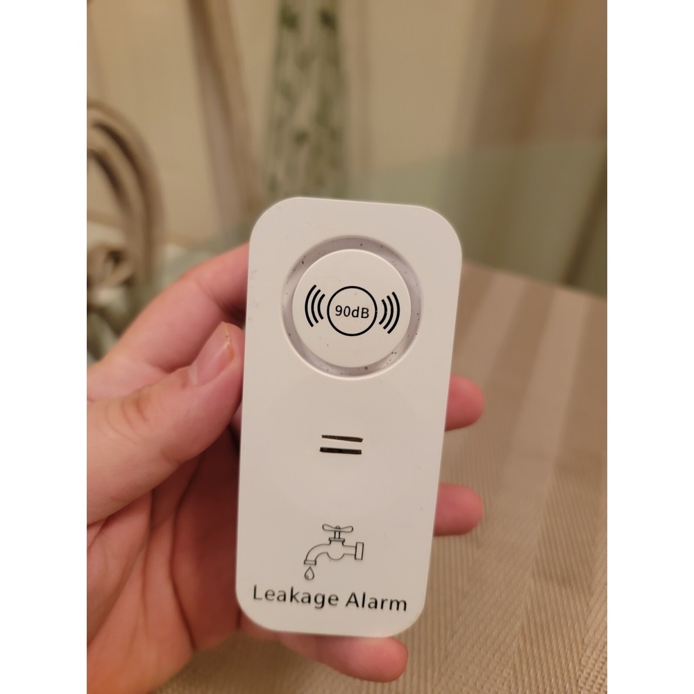 Wireless Water Detectors Battery Operated Leak Alert Water Leak Alarm 90 dB
